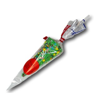 Bradut decorat cu crema nuga