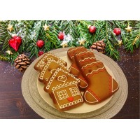 Turta dulce ornata craciun 100g